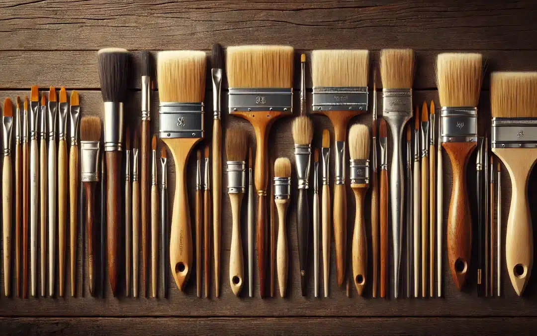 Cómo elegir el pincel perfecto para tus proyectos de pintura