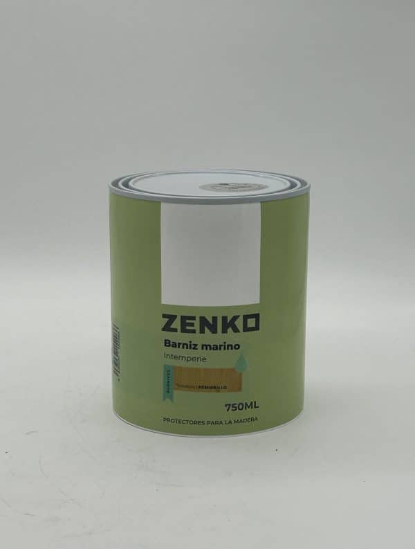 Barniz Al Agua Zenko Marino Intemperie Semibrillo