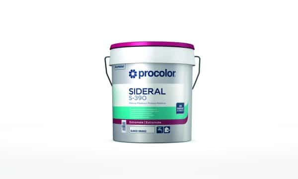 Pintura Plástica Procolor Sideral 390 Mate Blanco 15L