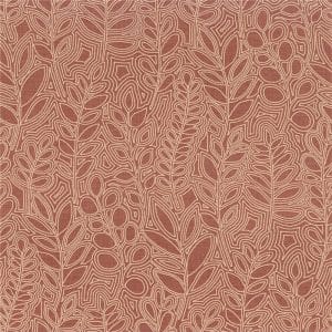 Papel Pintado Casamance Astragale Terracotta 76680814