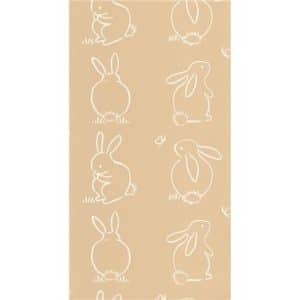 Papel Pintado Casadeco Funny Bunny Beige Camel 88381887