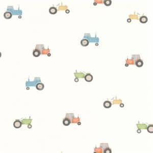 Papel Pintado Casadeco Vintage Tractor Multicolore 88368726
