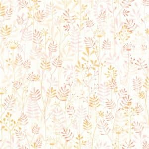 Papel Pintado Casadeco Wild Garden Rose Nude 88324630
