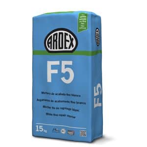 Mortero Ardex F5 Blanco 15 Kg