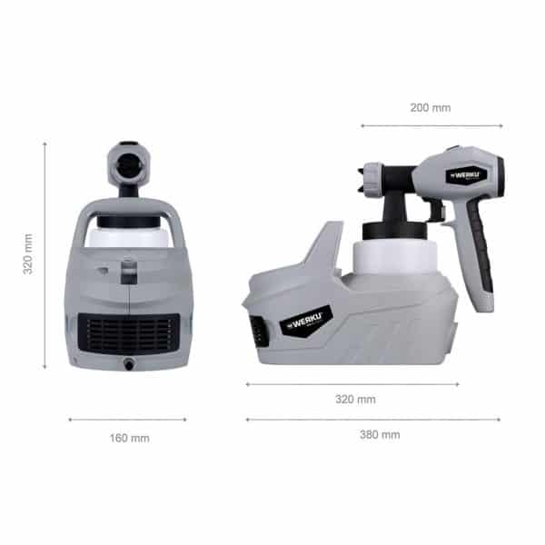Turbina Werku 650 W HVPL - Imagen 2